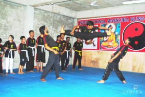 Praveen Shrestha kung fu